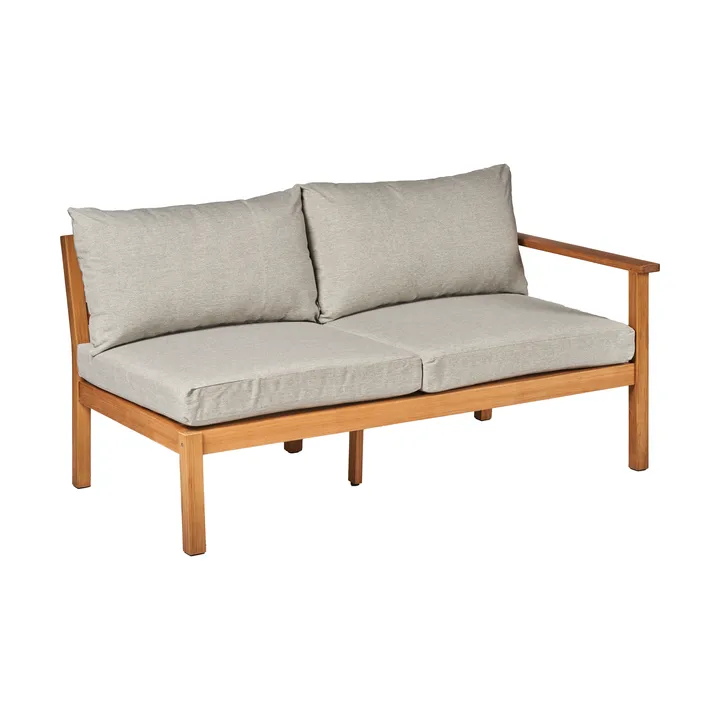 Stockaryd soffmodul 2-sits vänster teak/light grey - 1898