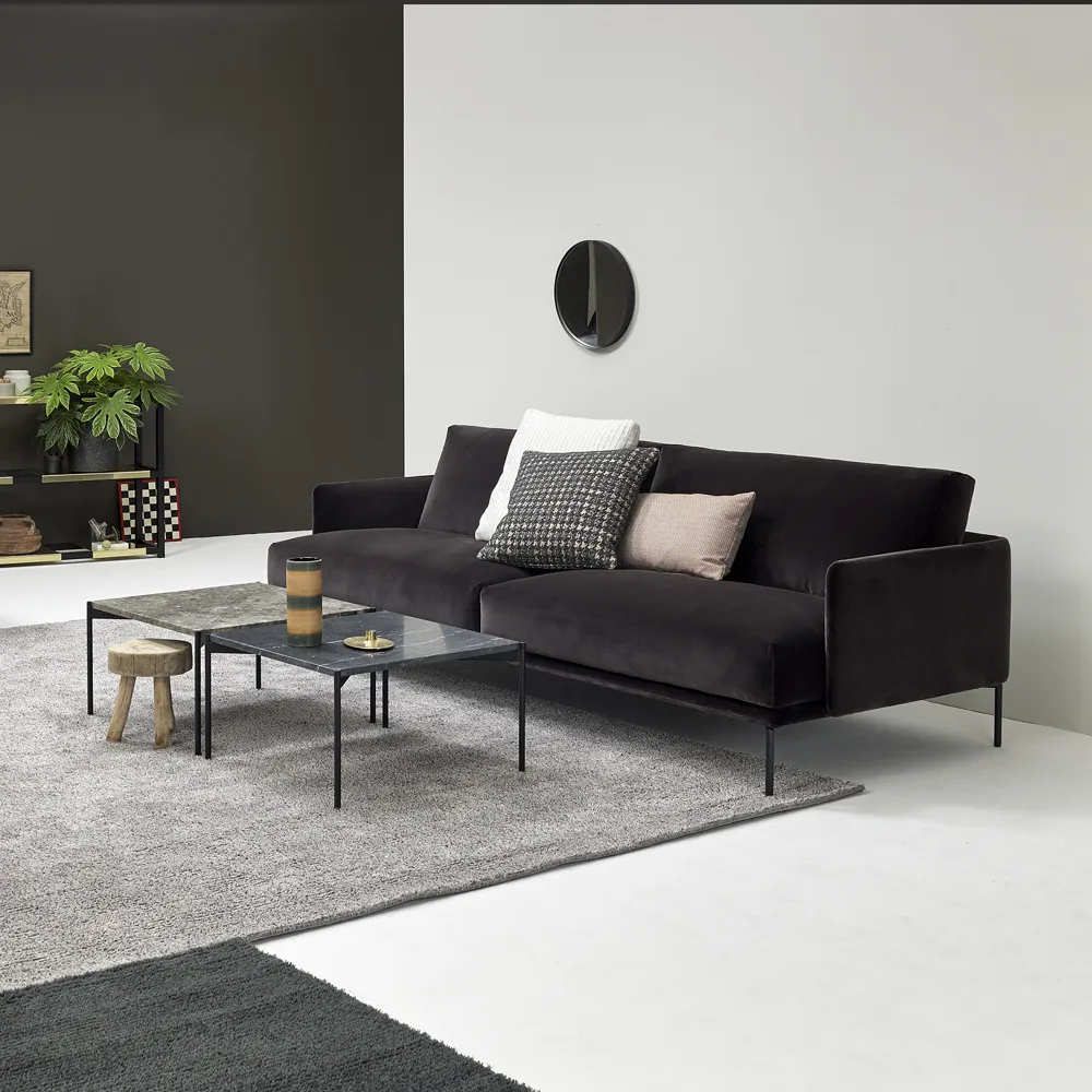 Baron soffa 3-sits, tyg bohemian 010, 210 cm Adea