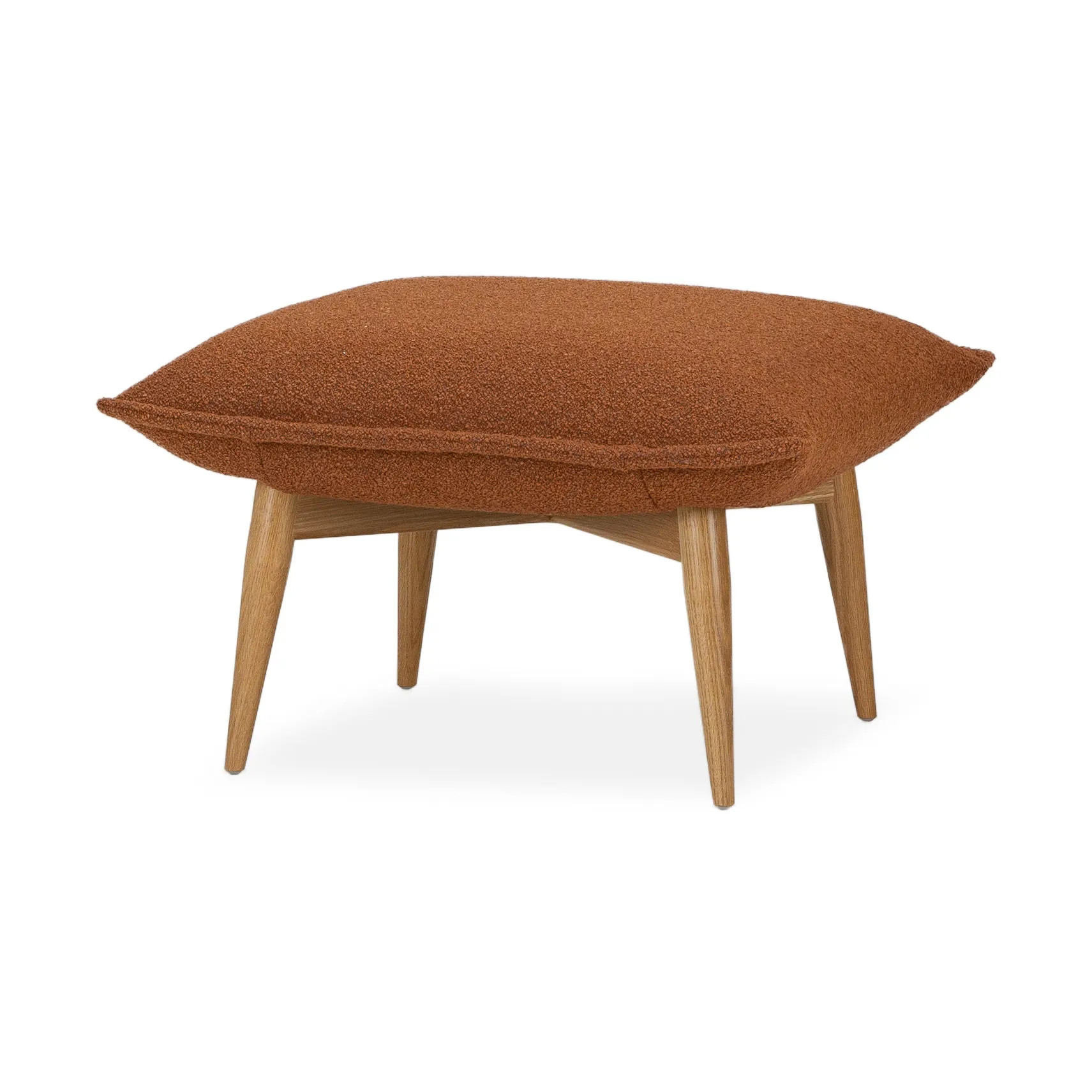 Tao fotpall, Orsetto 0724 orange-natural ek Adea