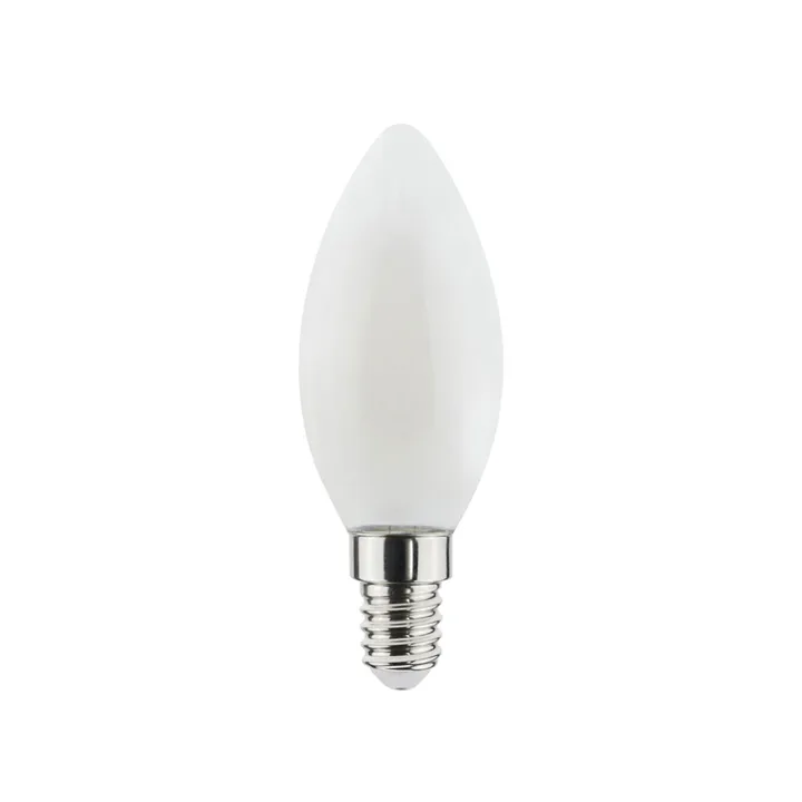 Airam Filament LED dim to warm-kronljus ljuskälla - opal e14, 5w - Airam