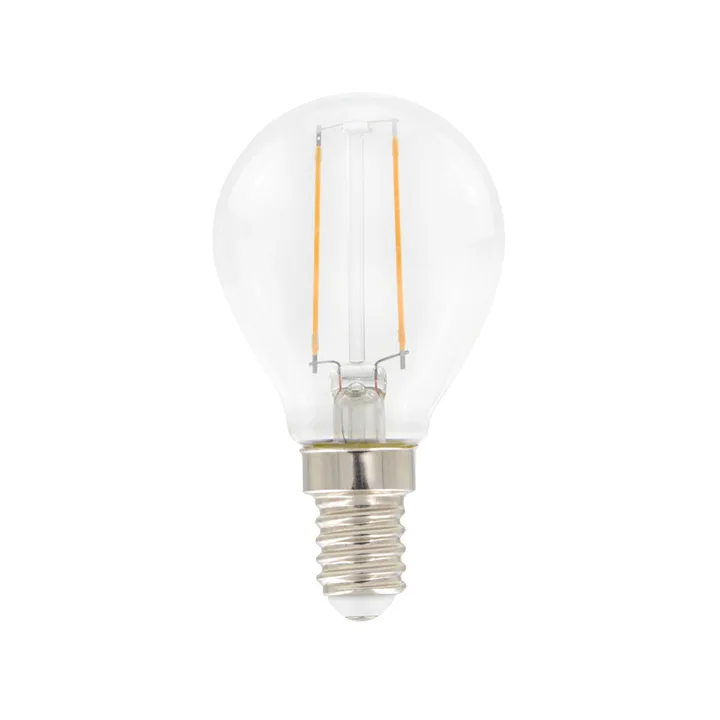 Airam Filament LED- klotlampa ljuskälla - klar, ej dimbar e14, 2w - Airam