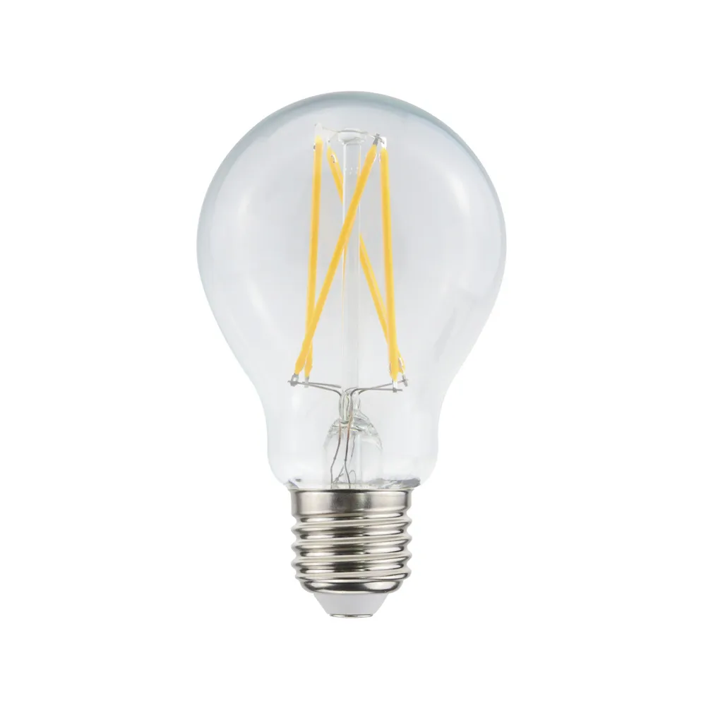 Airam Filament LED ljuskälla, Klar-dimbar-4-filament e27-5w Airam