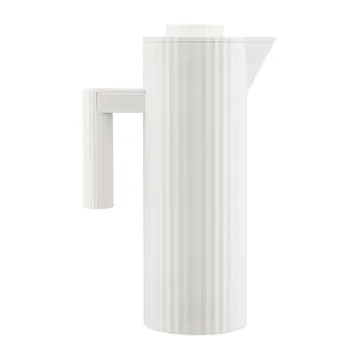 Plissé termoskanna 1 L - Vit - Alessi