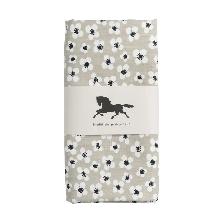 Belle Amie vaxduk - Beige, 145x220 cm - Almedahls