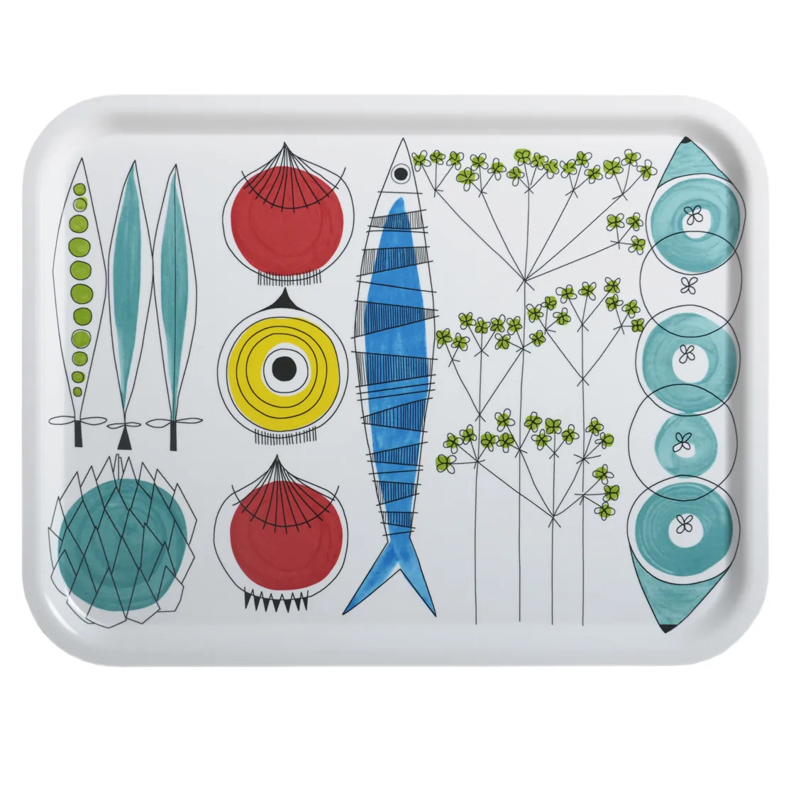 Picknick bricka 33x43 cm, Multi Almedahls