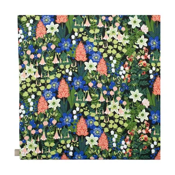 Skogen tyg - Svart-grön-rosa - Almedahls
