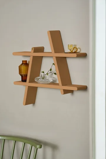 A-Shelf vägghylla Special Edition - Brown beige L 78x12x67 cm - Andersen Furniture