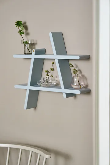 A-Shelf vägghylla Special Edition - Grey blue M 52x9x46 cm - Andersen Furniture