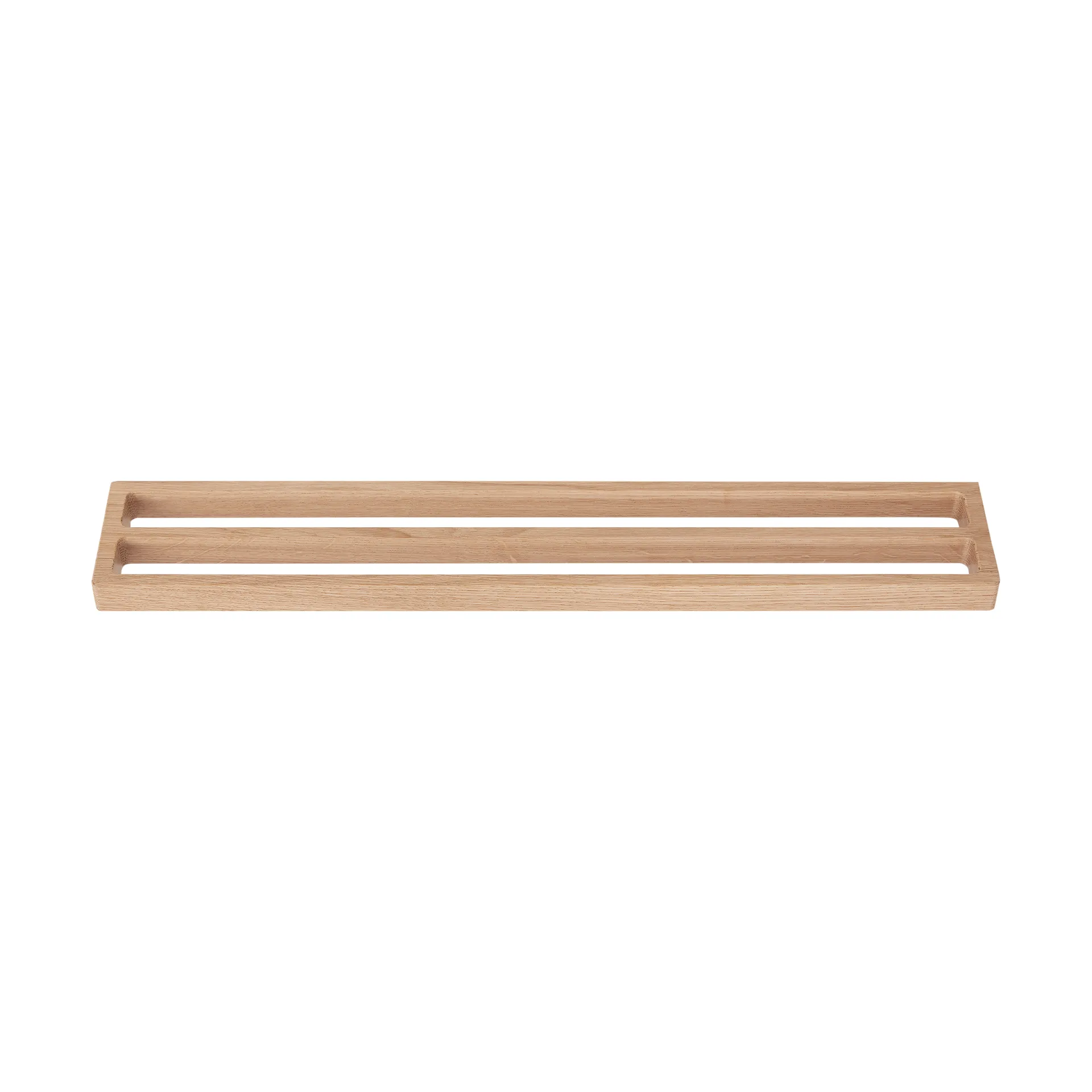 Andersen handduksstång dubbel 73,5 cm, Lacquered oak Andersen Furniture