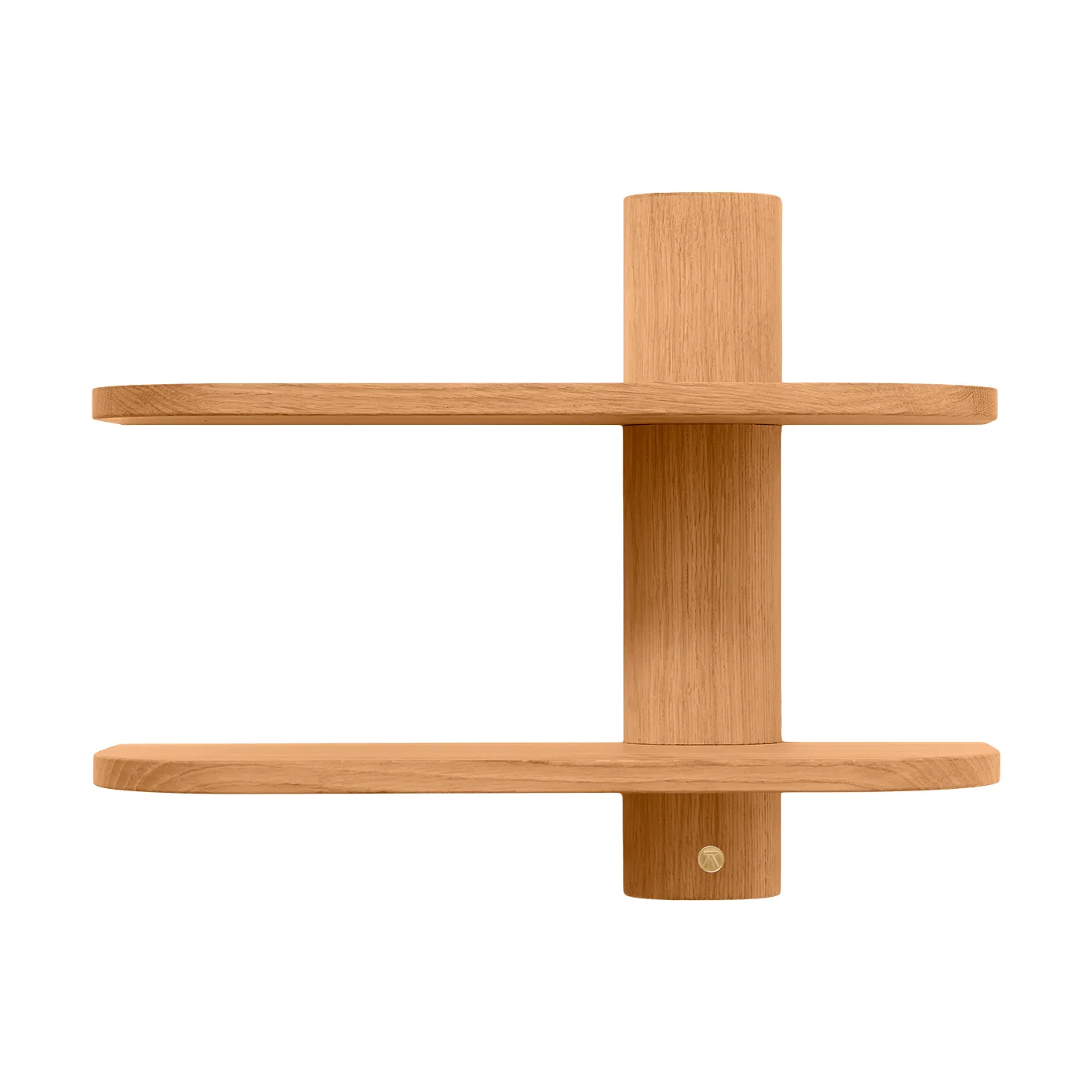 Bend vägghylla, Oiled Nature Oak, 50x18x40 cm Andersen Furniture
