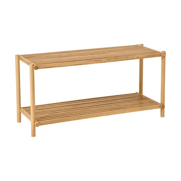 Column Shoe rack - Matt lackad ek - Andersen Furniture
