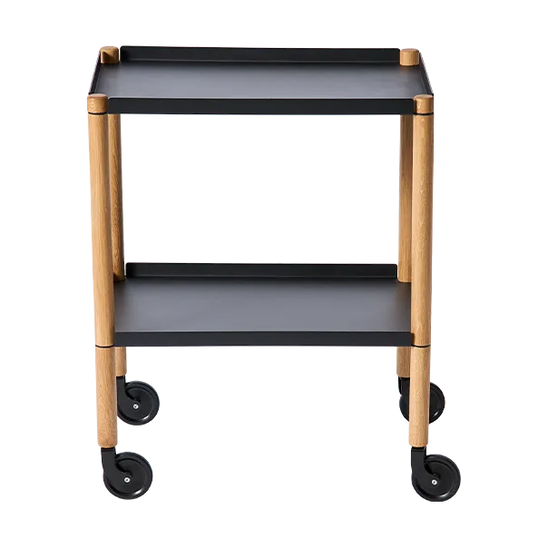 Connect bord - Oljad ek, svart metall - Andersen Furniture