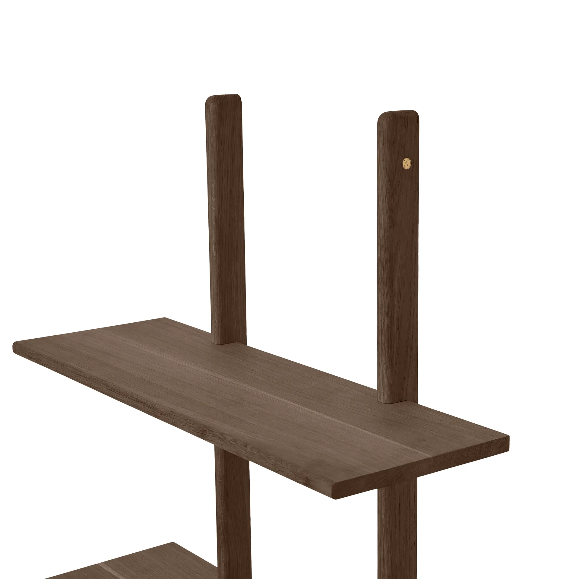 Essence vägghylla, Smoked Oiled Oak, 70x25x140 cm Andersen Furniture