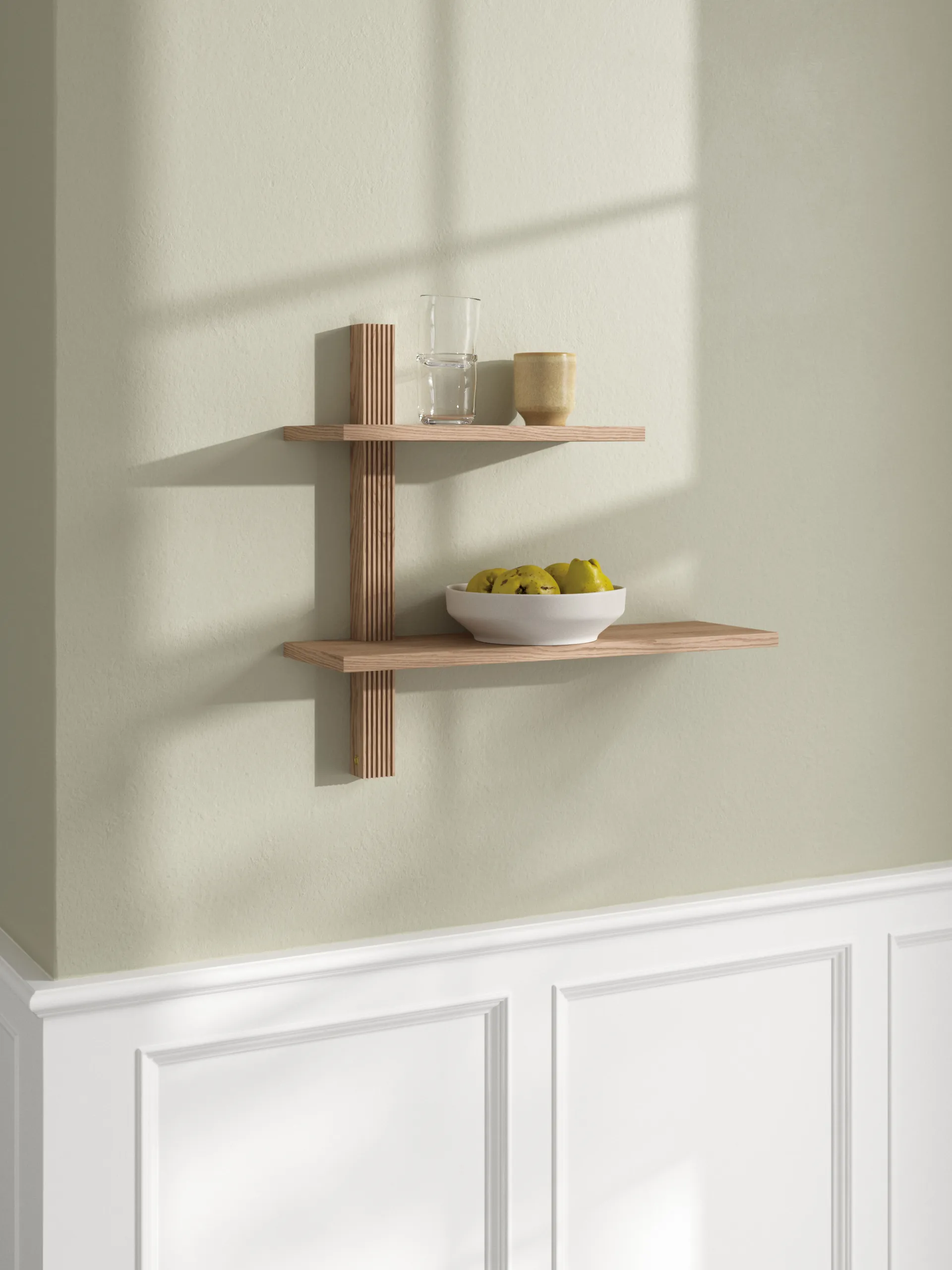 Phase vägghylla, Oak, 68x18x55 cm Andersen Furniture