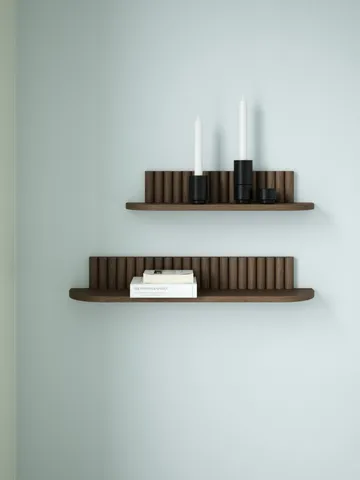 Pillar vägghylla - Smoked Oiled Oak, 78x15x12 cm - Andersen Furniture