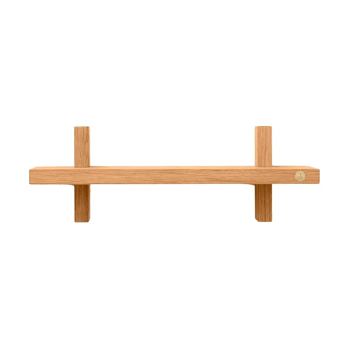 Treat vägghylla singel - Oiled Nature Oak, 34x12x11,2 cm - Andersen Furniture