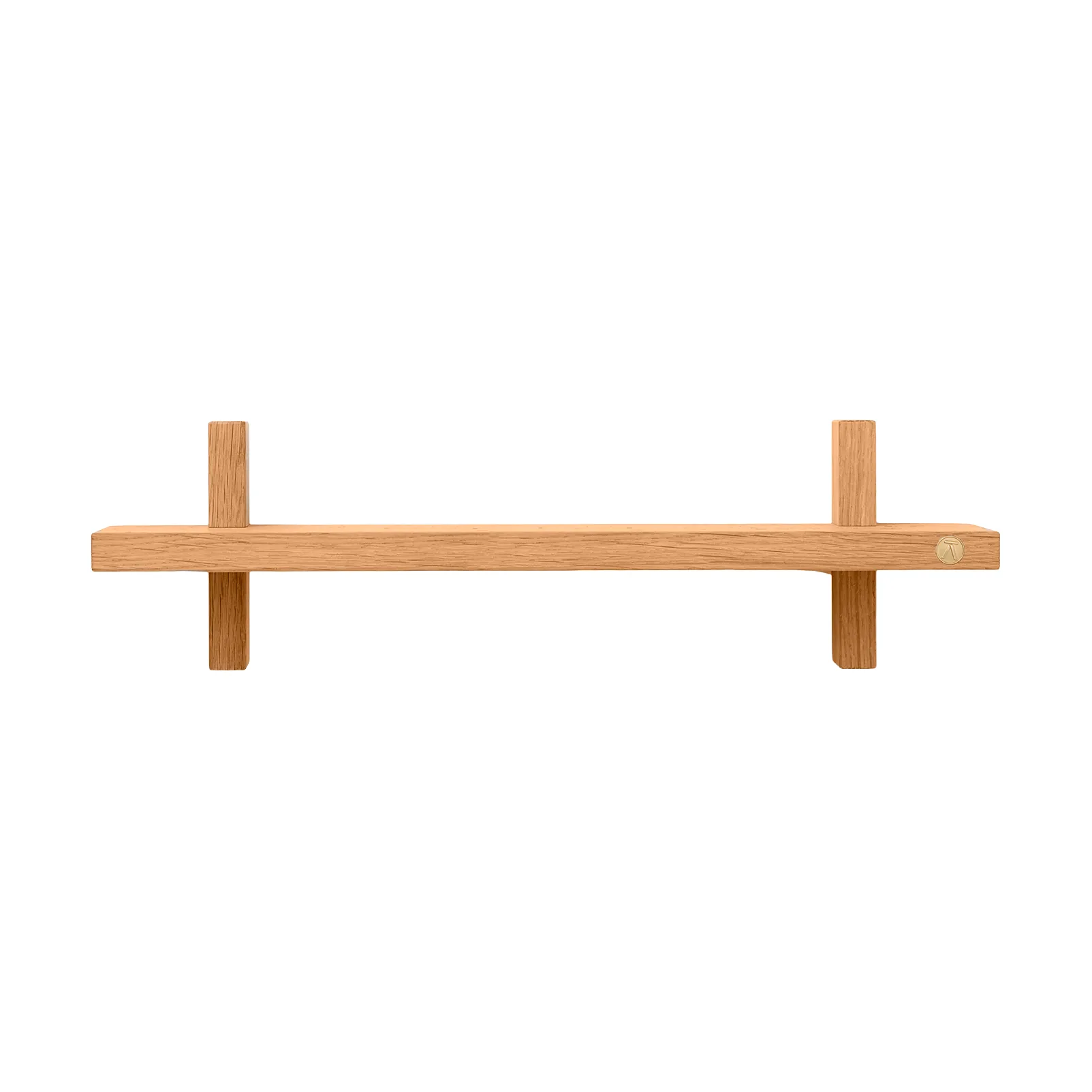 Treat vägghylla singel, Oiled Nature Oak, 50x12x11,2 cm Andersen Furniture