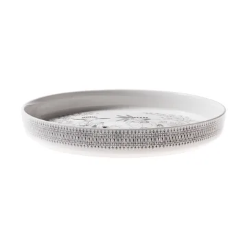 Emilia pajform Ø28 cm - Svart-vit - Arabia
