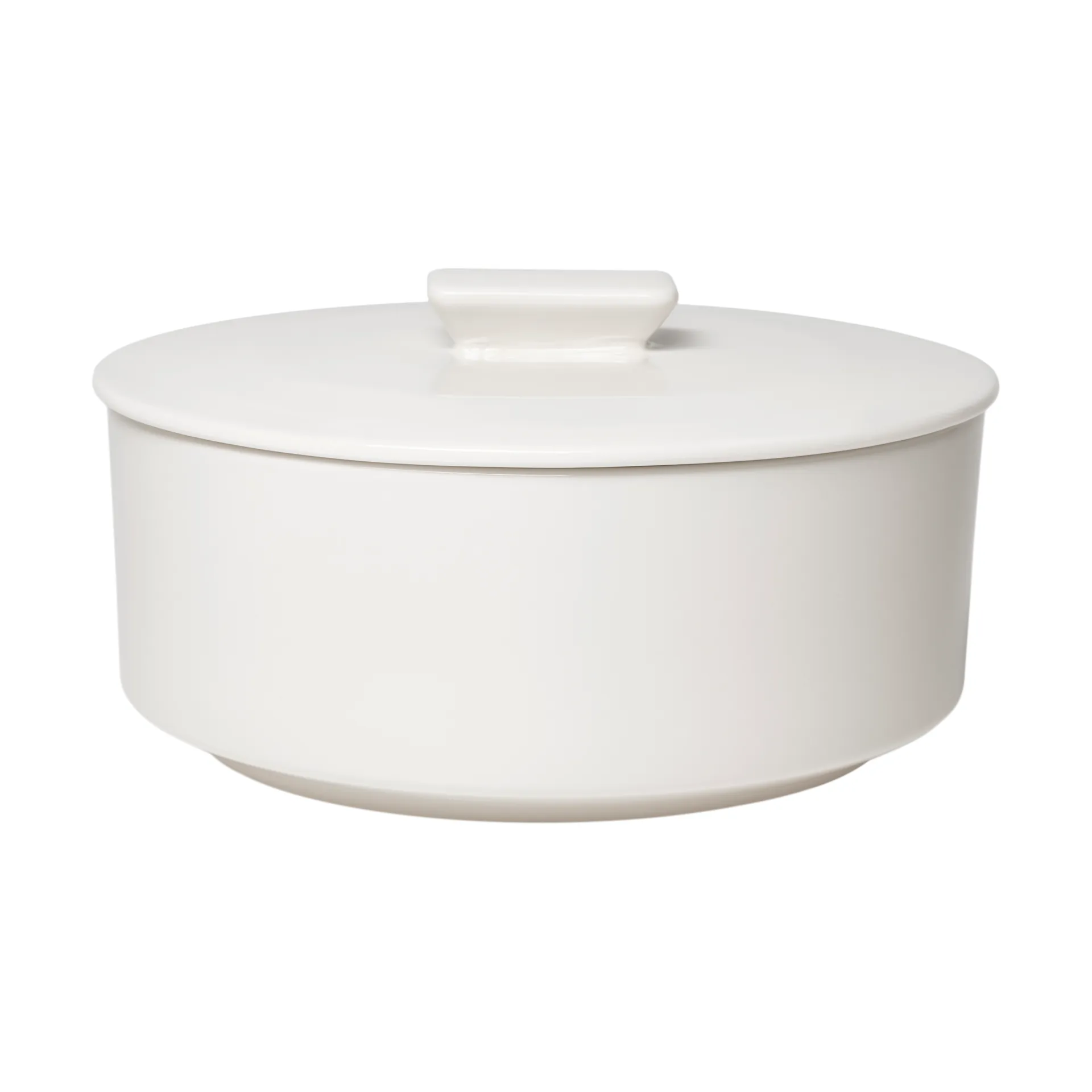 Mainio lock till ugnsform, Vit, rund, 2 L Arabia