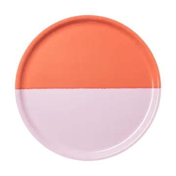 Vuokko bricka Ø35 cm - 2-väri rosa-röd - Arabia