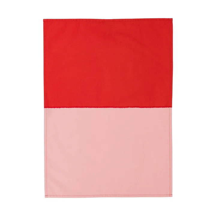 Vuokko kökshandduk - Pink-red, 50x70 cm - Arabia