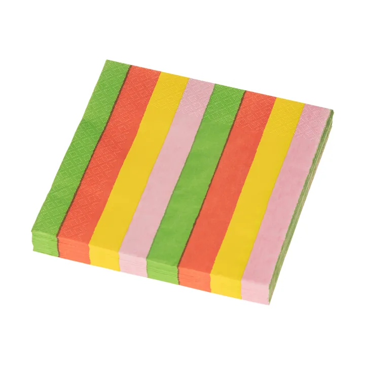 Vuokko pappersservett 33x33 cm 20-pack - Pieni 4-raita - Arabia