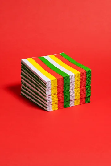 Vuokko pappersservett 33x33 cm 20-pack - Pieni 4-raita - Arabia