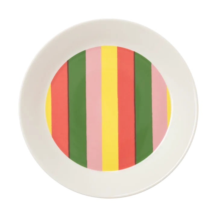 Vuokko tallrik Ø22 cm - Pieni 4-raita - Arabia