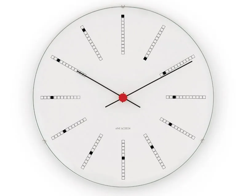 Arne Jacobsen Bankers klocka, Ø 210 mm Arne Jacobsen Clocks