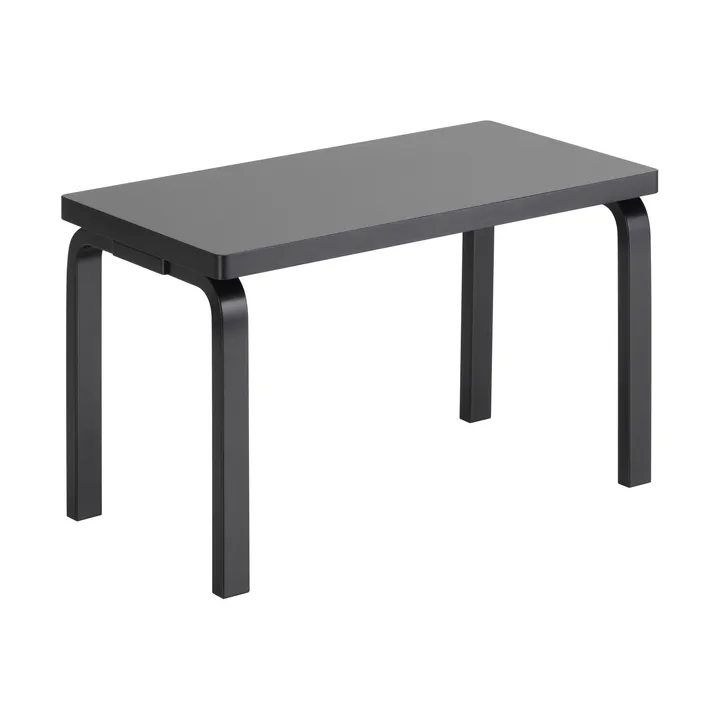 153B bänk - Svartlackerad björk - Artek