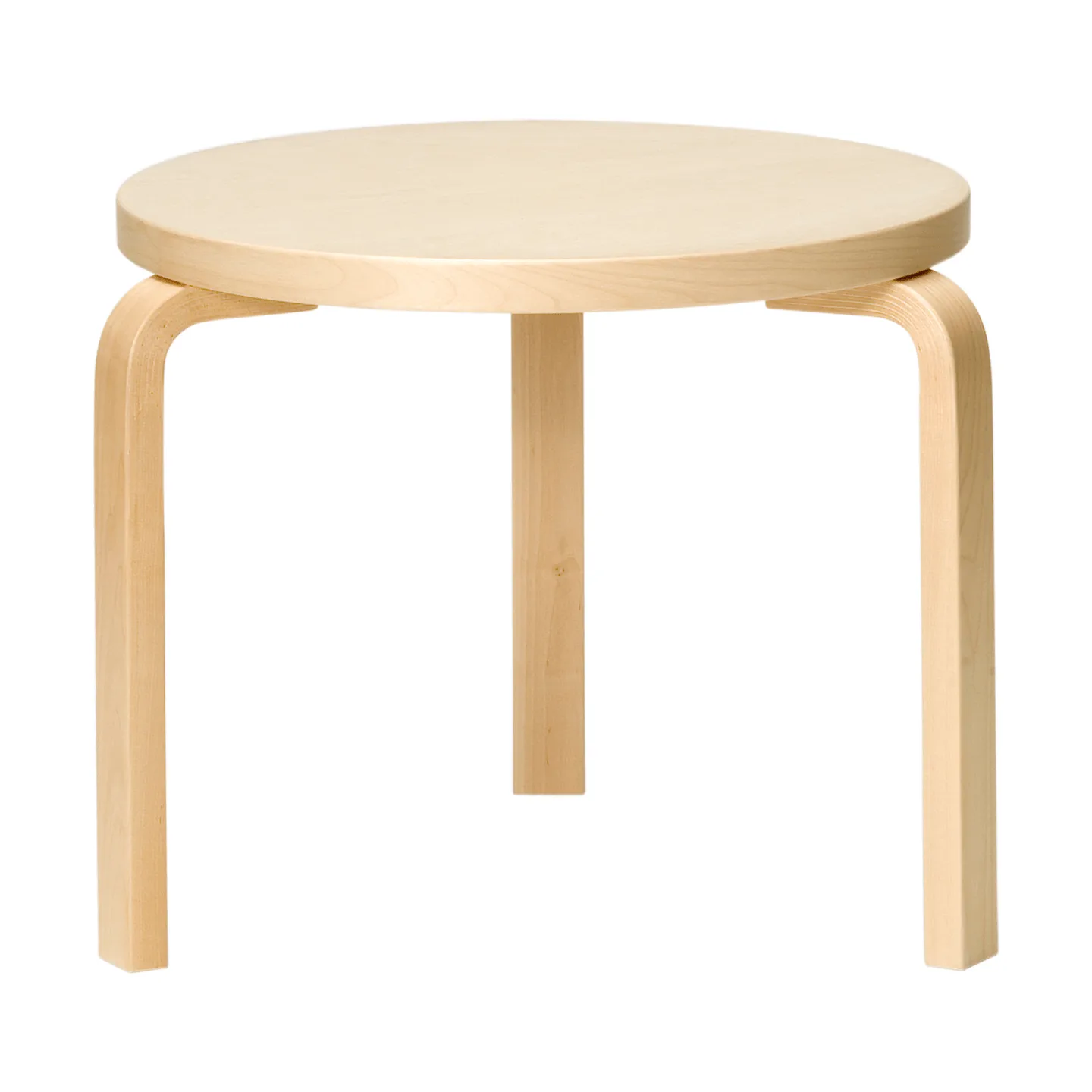 90D soffbord, Björkfanér Artek