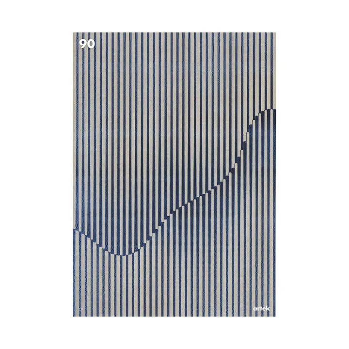 Artek 90 Years Anniversary poster 50x70 cm - Inka Bell - Artek