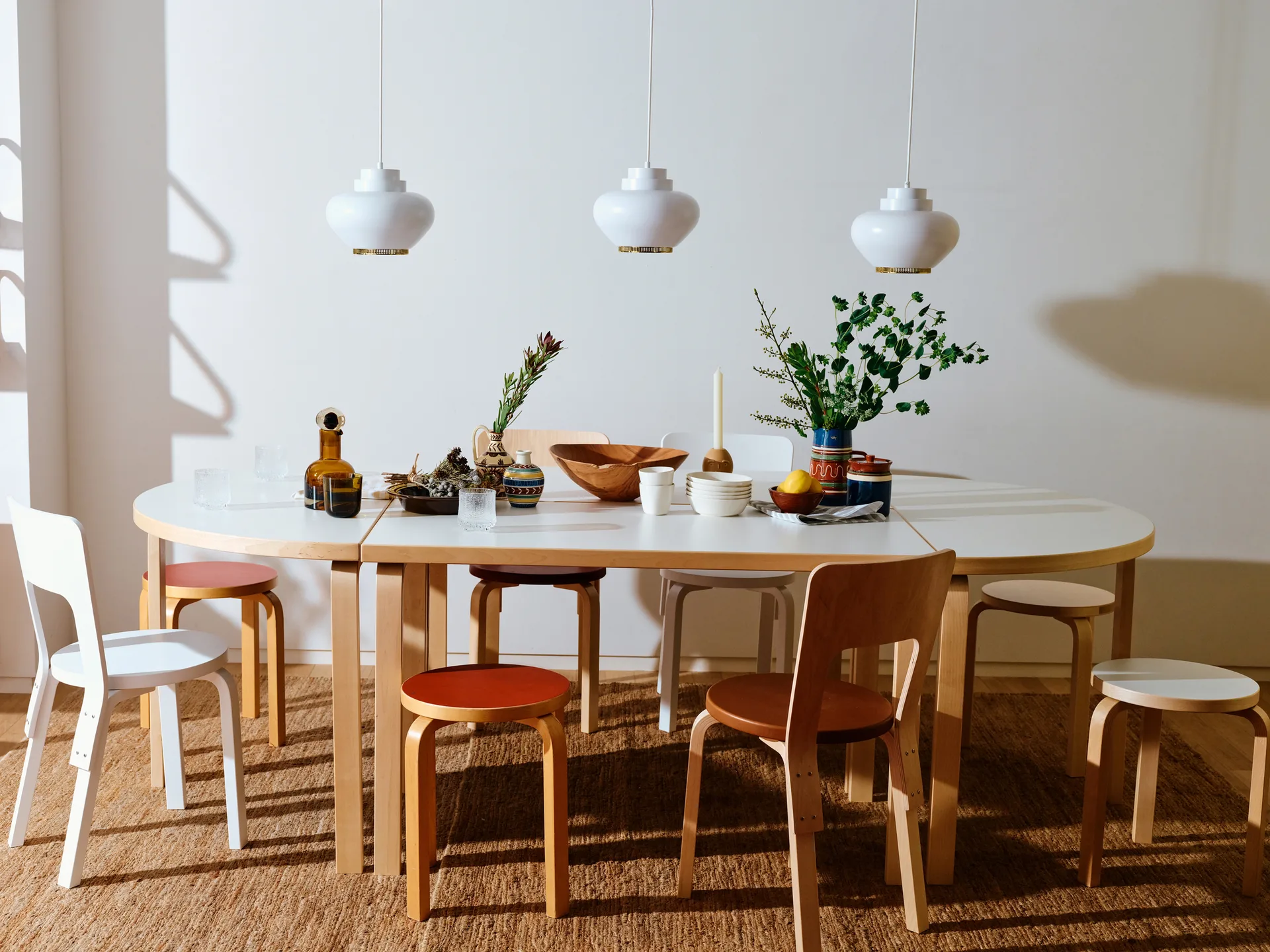 Chair 66 stol, Wild birch Artek