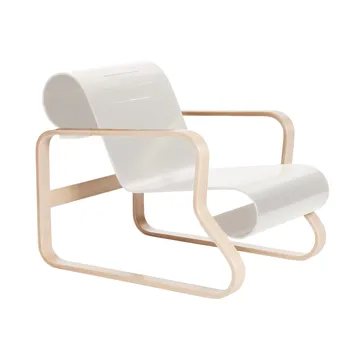 Paimio 41 fåtölj - Vitlackerad björk-björk - Artek