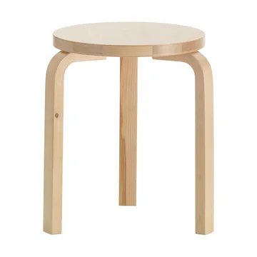 Stool 60 Villi rund pall jubileumsutgåva 90 år - Björk, Ø38x44 cm - Artek