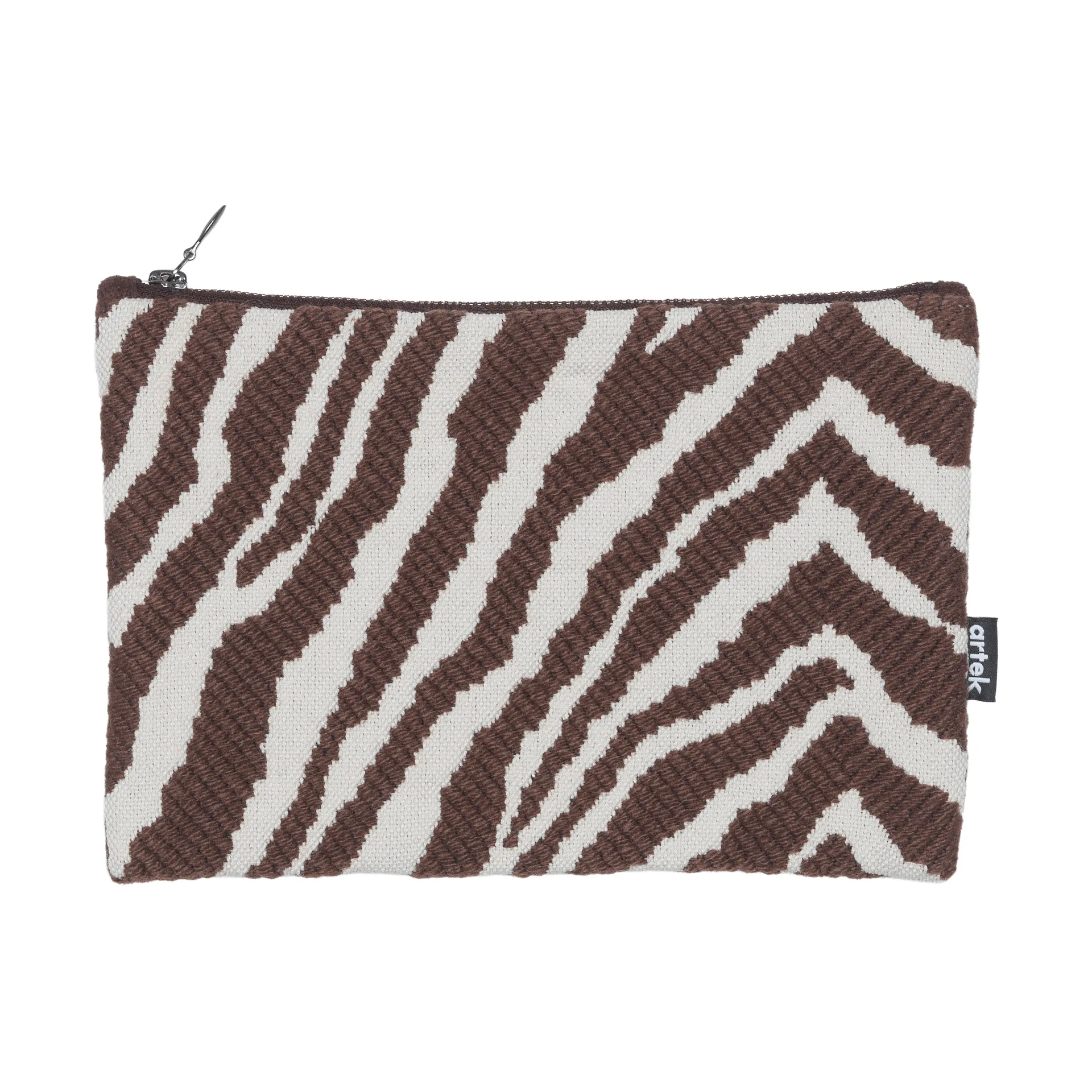 Zebra necessär small, Brun-vit Artek