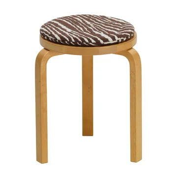 Zebra sittdyna Ø34 cm - Brun-vit - Artek