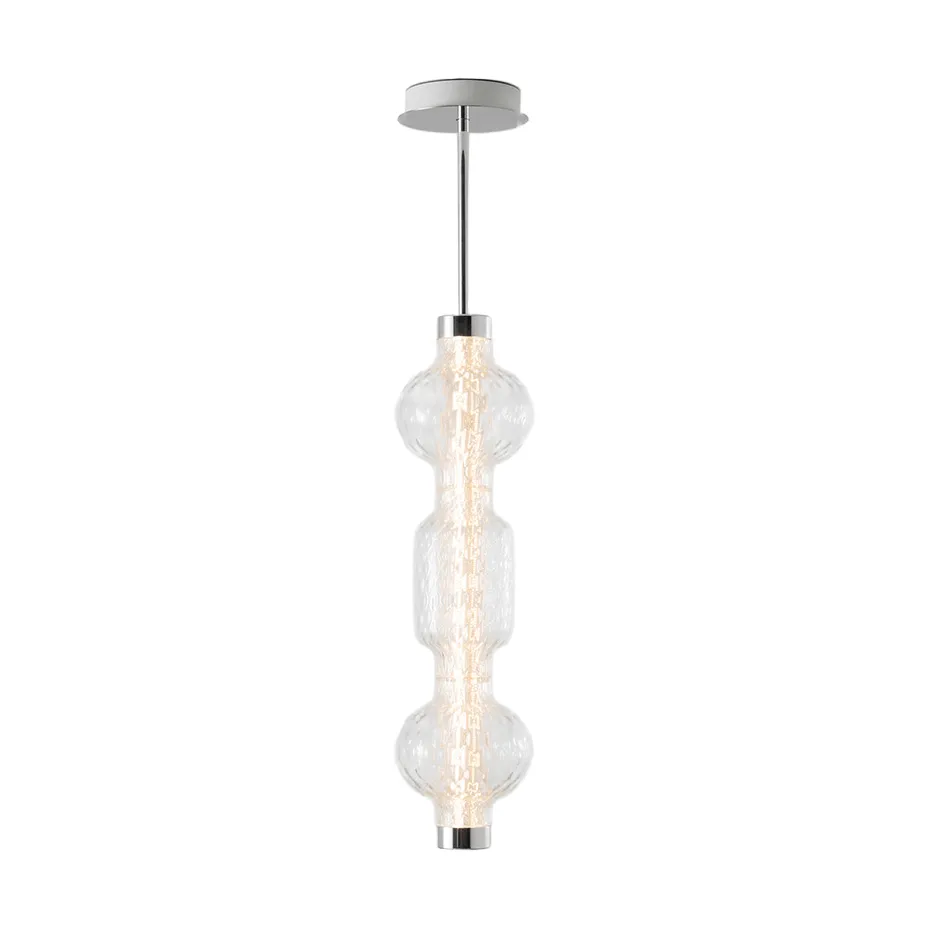 Alambicco vertikal pendel, appstyrd, 3 glaskupor Artemide
