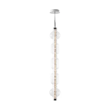 Alambicco vertikal pendel, appstyrd - 5 glaskuppor - Artemide