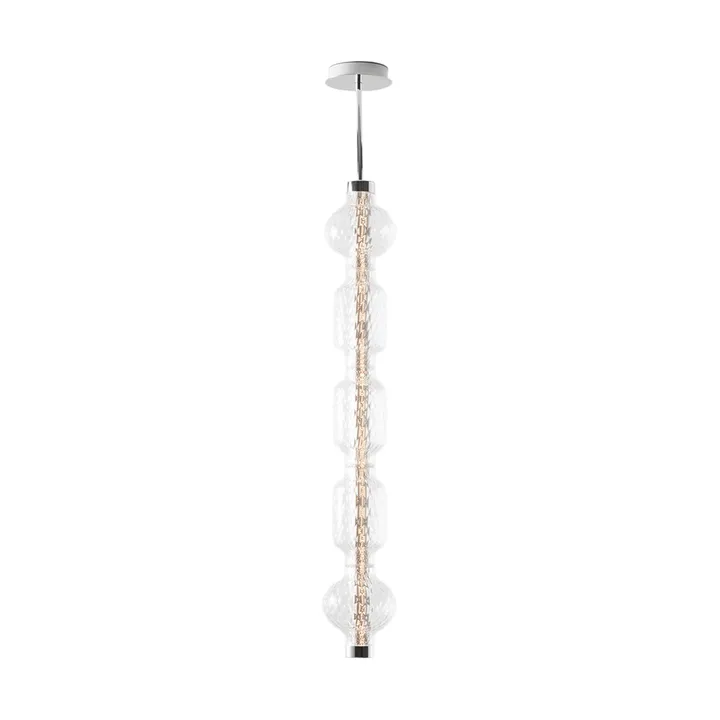 Alambicco vertikal pendel, appstyrd - 5 glaskuppor - Artemide