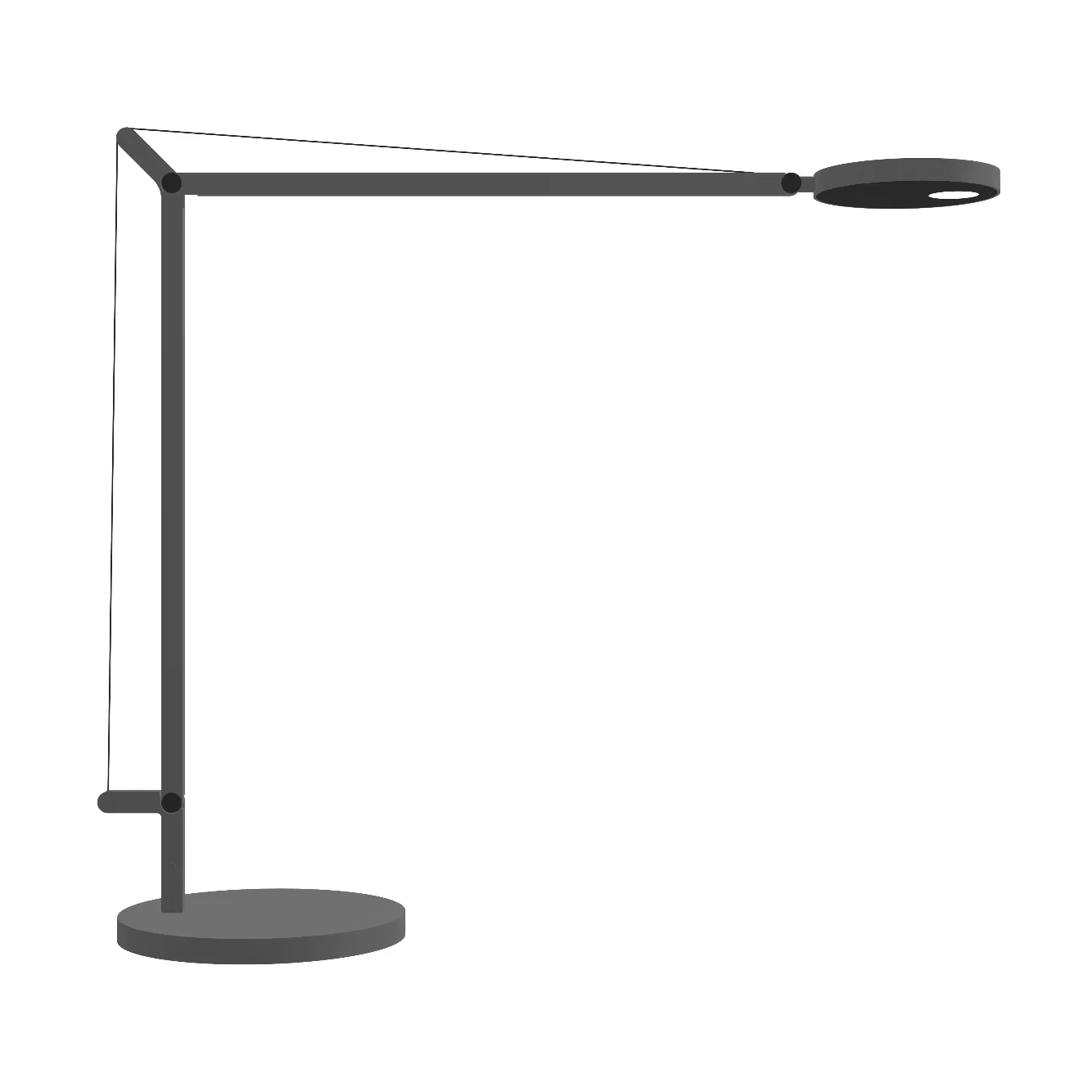 Demetra bordslampa - Anthracite grey Artemide