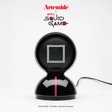 Eclisse x Squid Game bordslampa Special Edition - Guard black - Artemide
