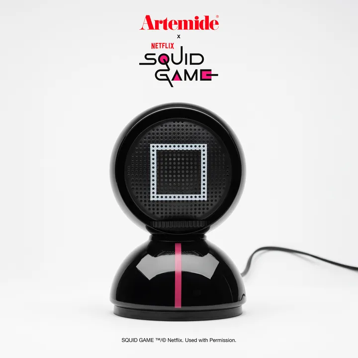 Eclisse x Squid Game bordslampa Special Edition - Guard black - Artemide