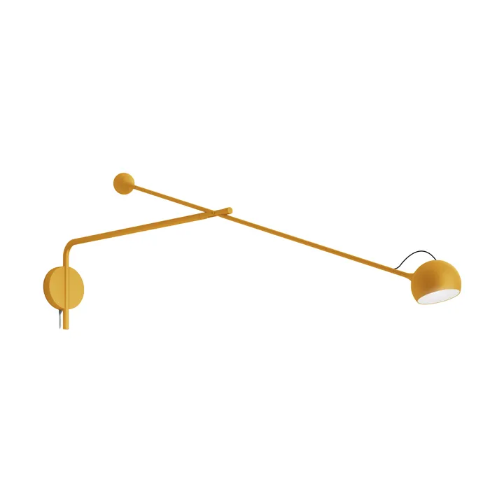 Ixa vägglampa L - Yellow - Artemide