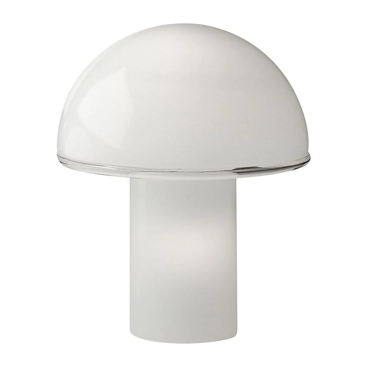 Onfale Piccolo bordslampa Ø20 cm, Opal vit Artemide