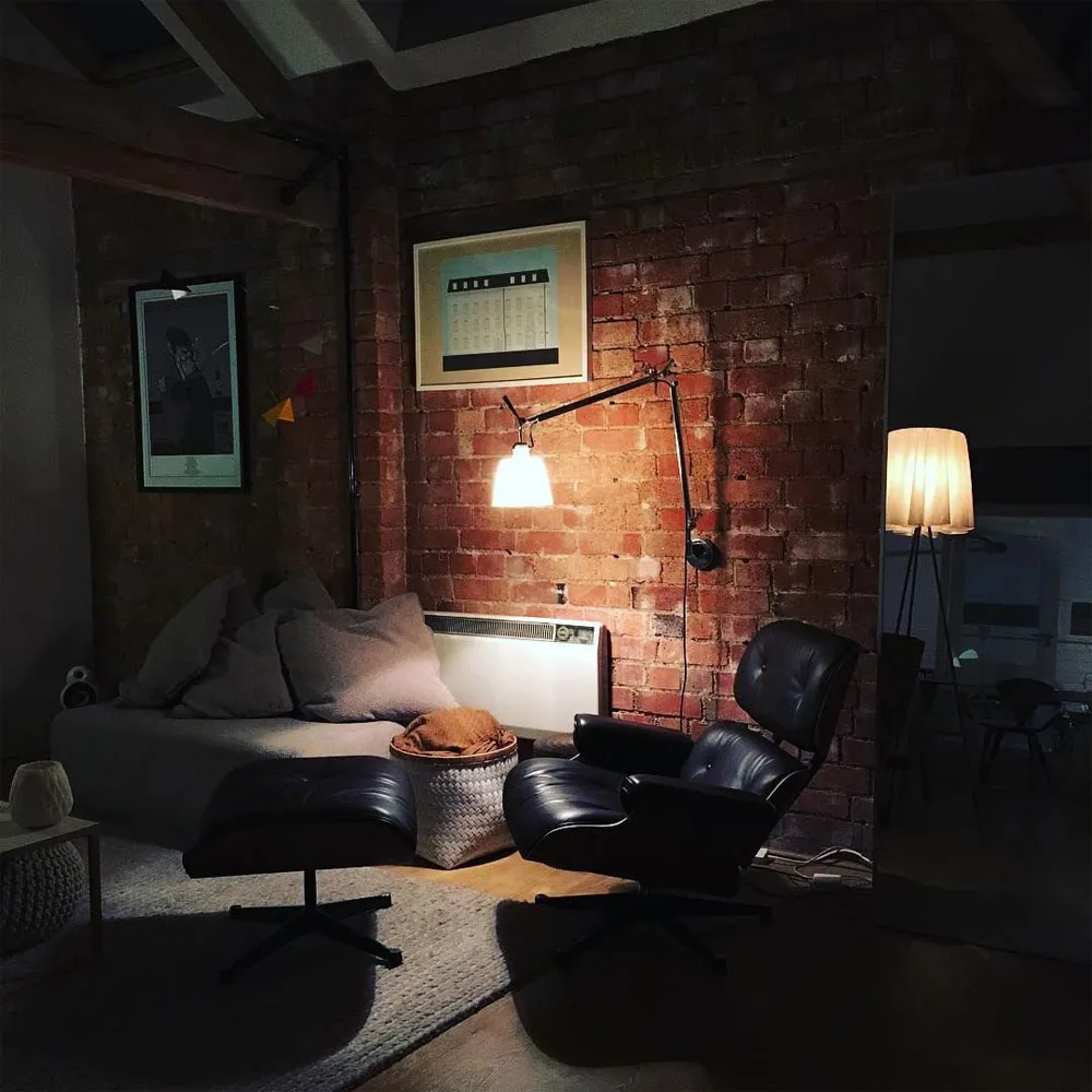 Tolomeo Basculante vägglampa - Parchment Artemide