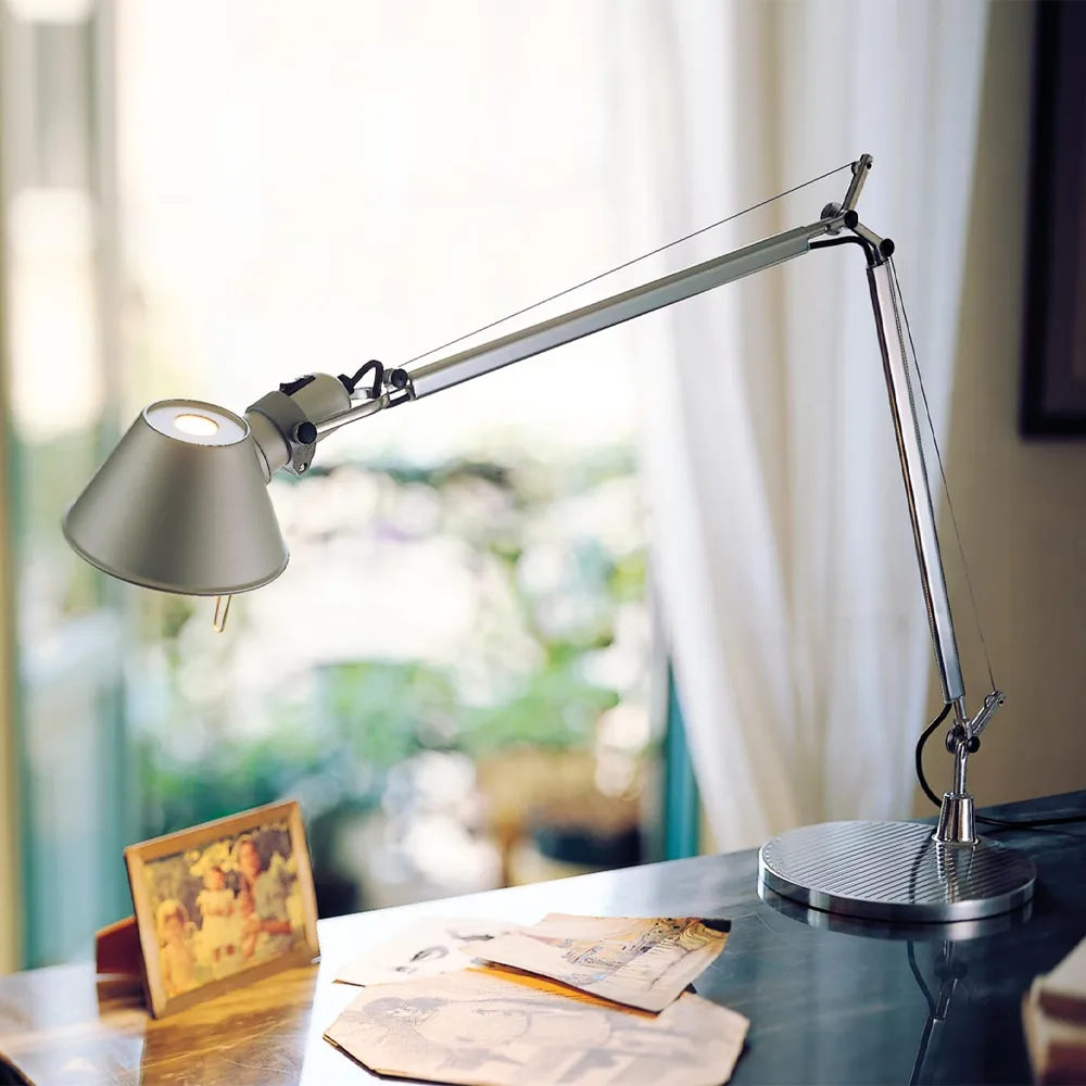 Tolomeo mini bordslampa - Aluminium Artemide