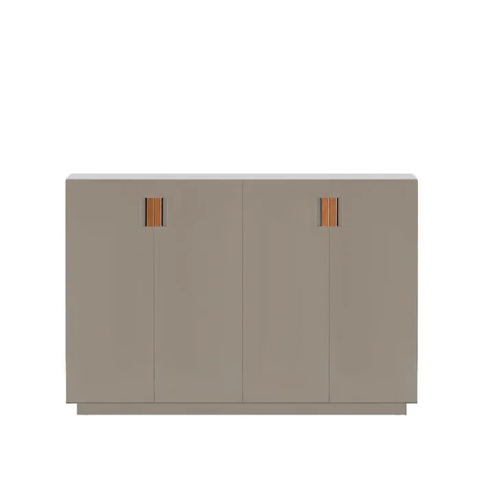 Frame 160 High skåp - dark sand, vikdörrar, 42 cm, cognac - Asplund