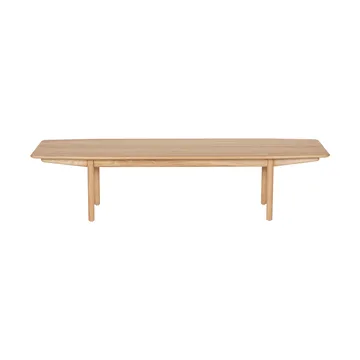 Lucca lounge bord 50x160 cm - Natural oak - Asplund