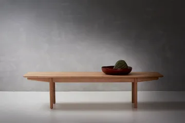 Lucca lounge bord 50x160 cm - Natural oak - Asplund